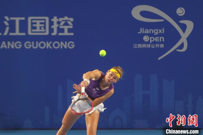 2024江西网球公开赛正赛在九江开拍，九江国际网