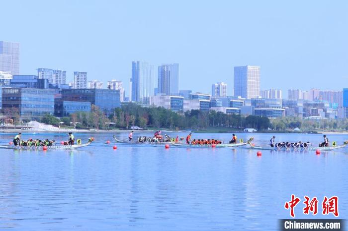 兴隆湖湿地公园双赛同测为2024年中国皮划艇马拉