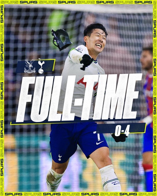 凯恩双响孙兴慜破门 热刺4-0大胜水晶宫创里程碑