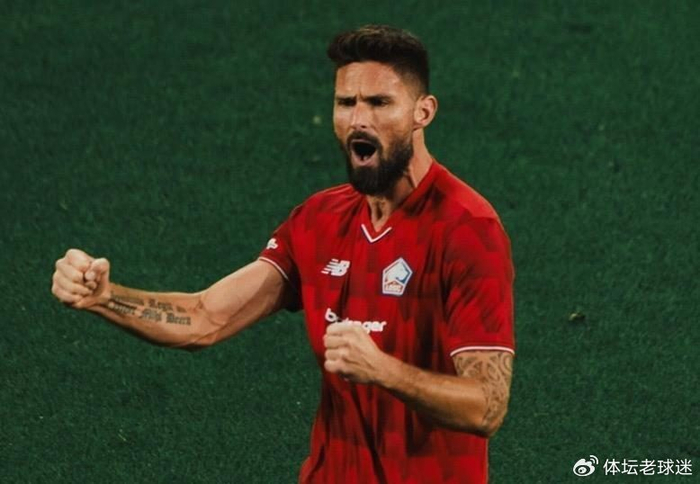 40岁吉鲁欧联绝杀创纪录 法甲10球领跑