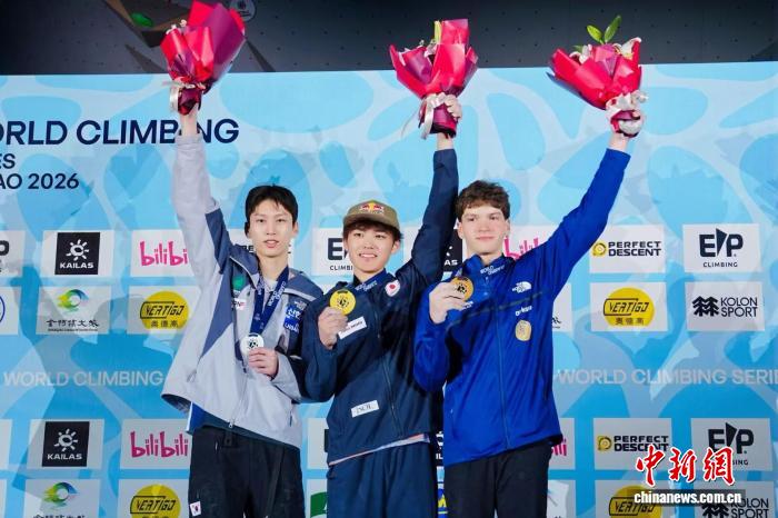 2026攀岩世界杯柯桥落幕 顶级选手竞技文旅融合凸